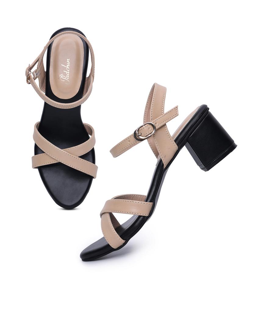 women solid ankle strap sandal - 21652901 - Standard Image - 3