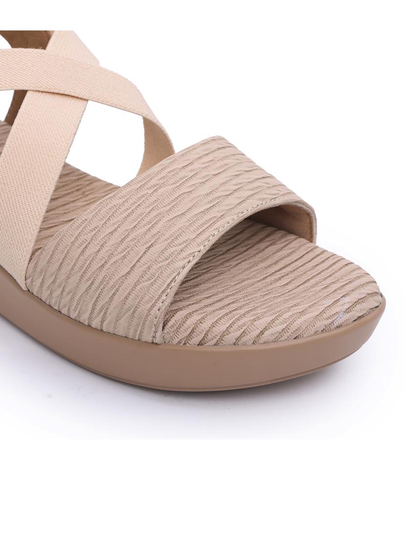 women solid back strap wedge - 21652924 - Standard Image - 5