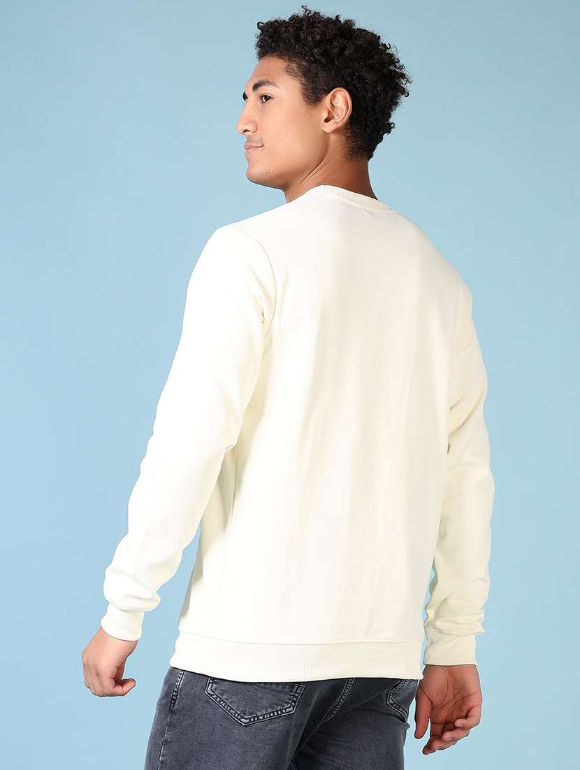 men color block long sleeve sweatshirt - 21653120 -  Standard Image - 3