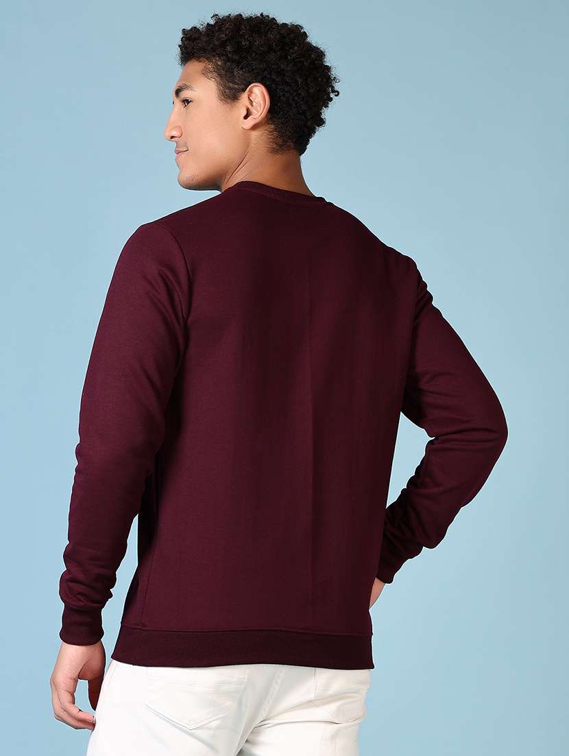 men color block long sleeve sweatshirt - 21653127 -  Standard Image - 3