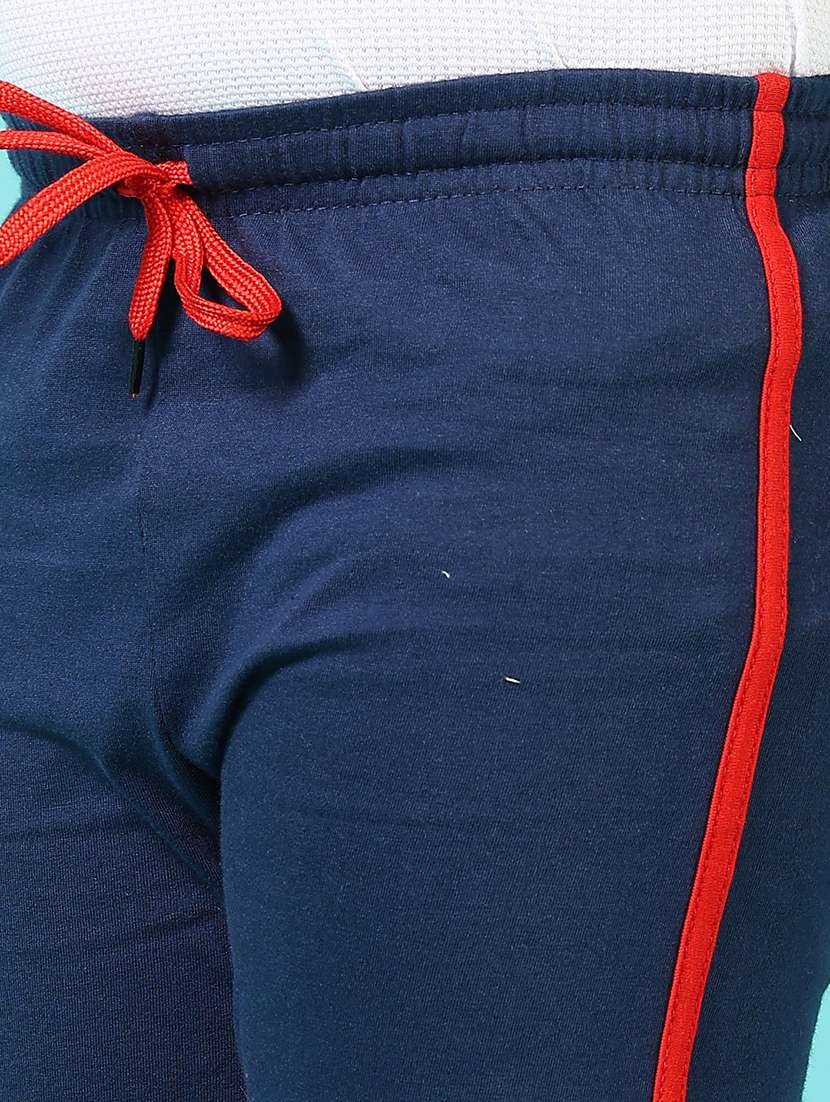 boys solid mid rise track pant - 21653136 -  Standard Image - 5