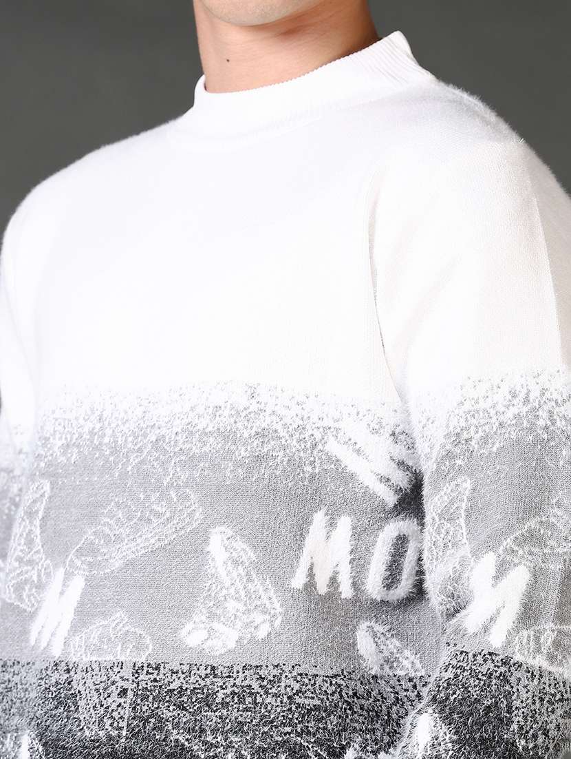 men acylic long sleeve pullover - 21653217 -  Standard Image - 5