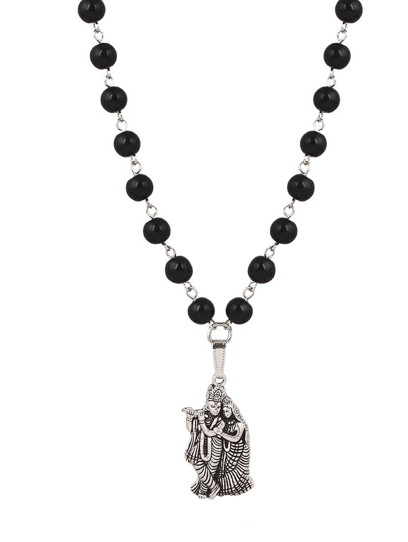 men sacred idol pendant with chain