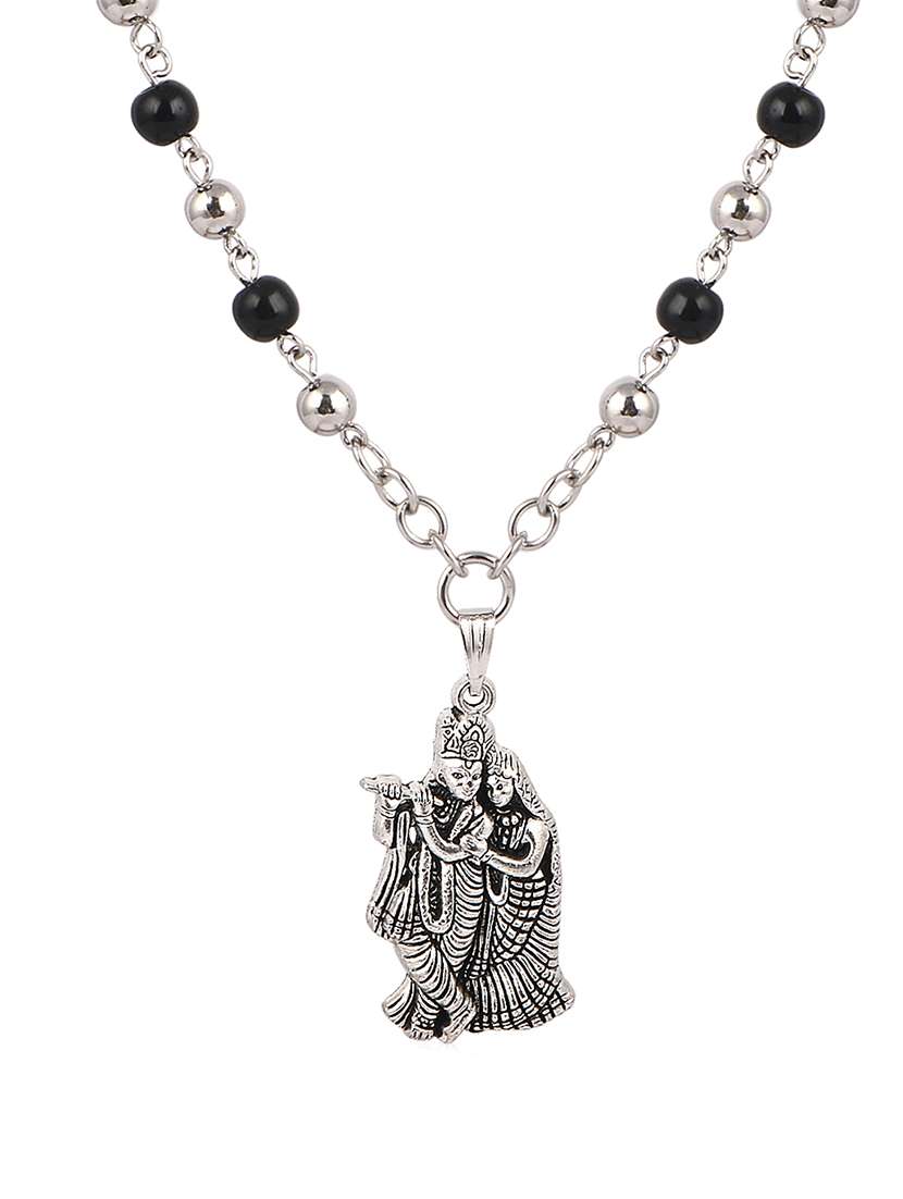 men sacred idol pendant with chain
