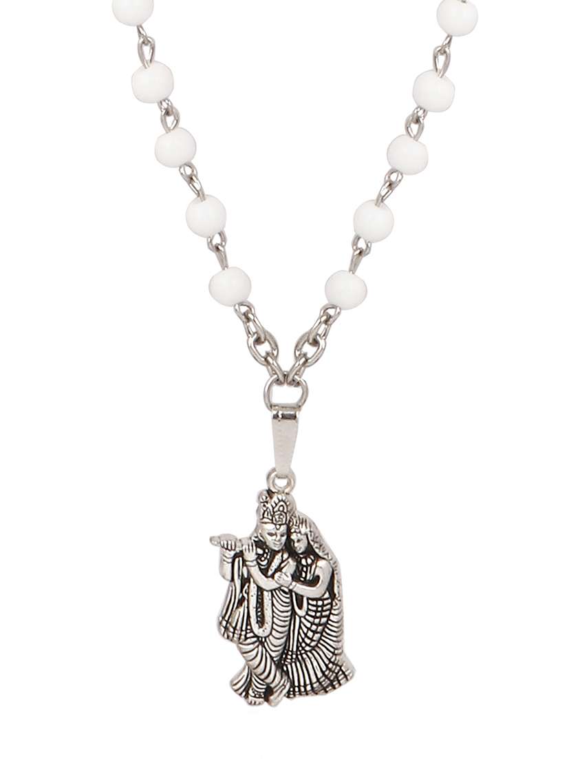 men sacred idol pendant with chain