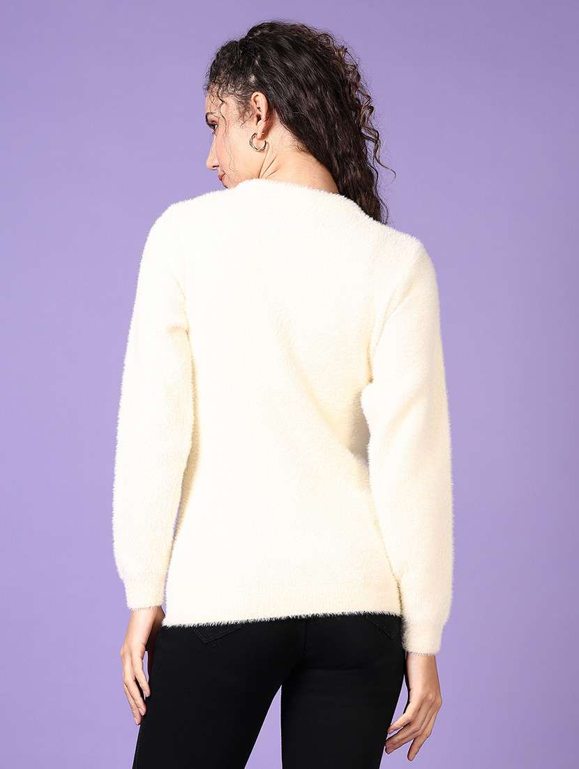 women self designed long sleeves pullover - 21659718 -  Standard Image - 3