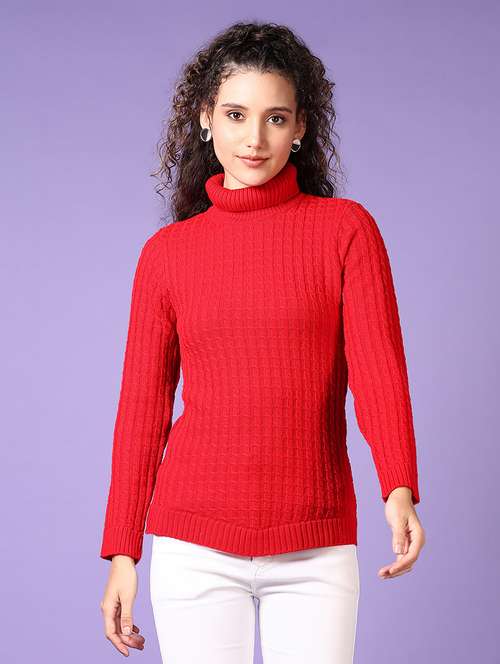 women self designed long sleeves pullover - 21659719 -  Standard Image - 0