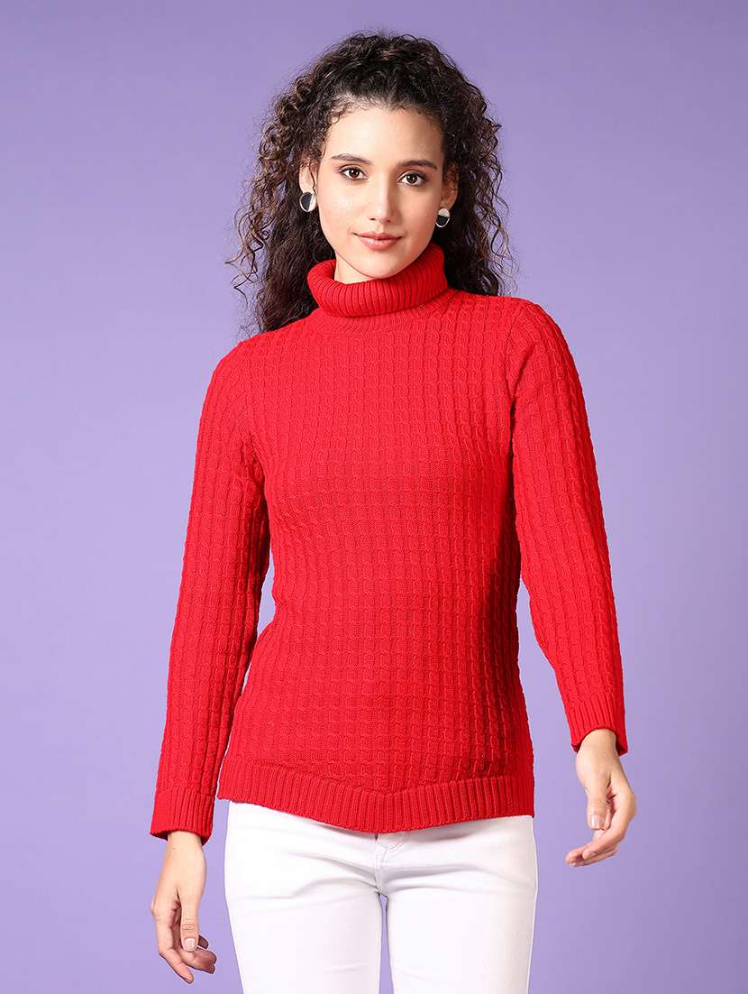 women self designed long sleeves pullover