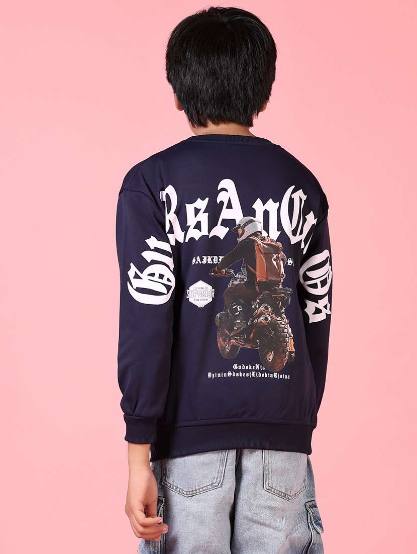 boys long sleeves printed sweatshirt - 21659727 -  Standard Image - 3