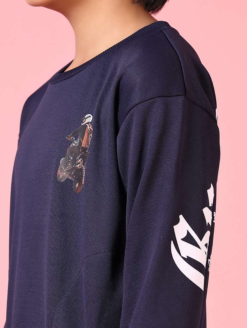 boys long sleeves printed sweatshirt - 21659727 -  Standard Image - 5