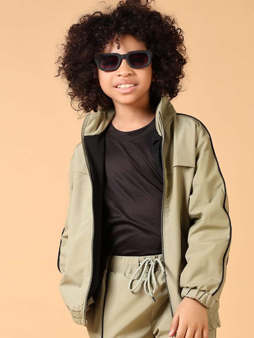 boys solid winter wear full length set - 21659754 -  Standard Image - 3