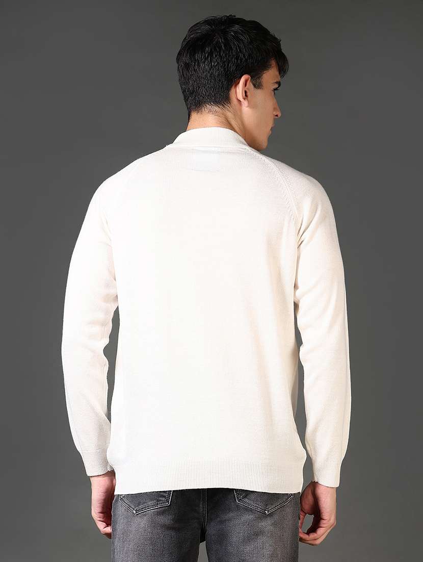 men long sleeves self design pullover - 21659757 -  Standard Image - 3