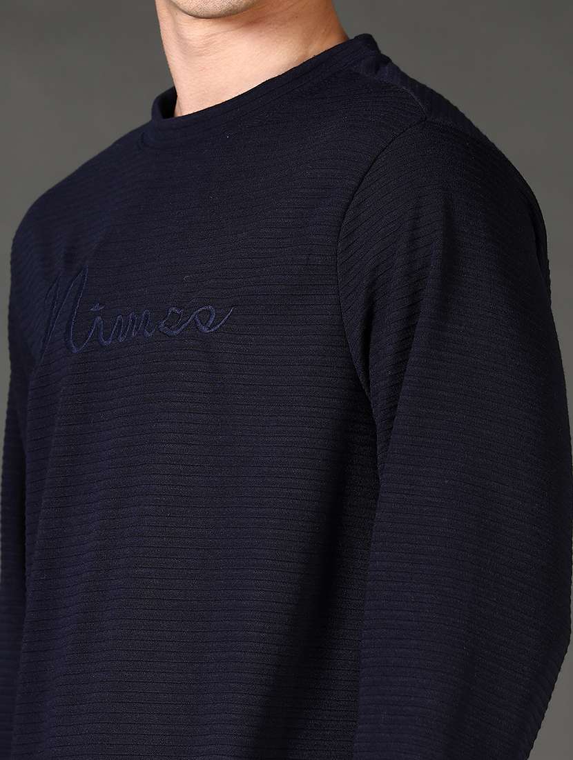 men solid long sleeve sweatshirt - 21659764 -  Standard Image - 5