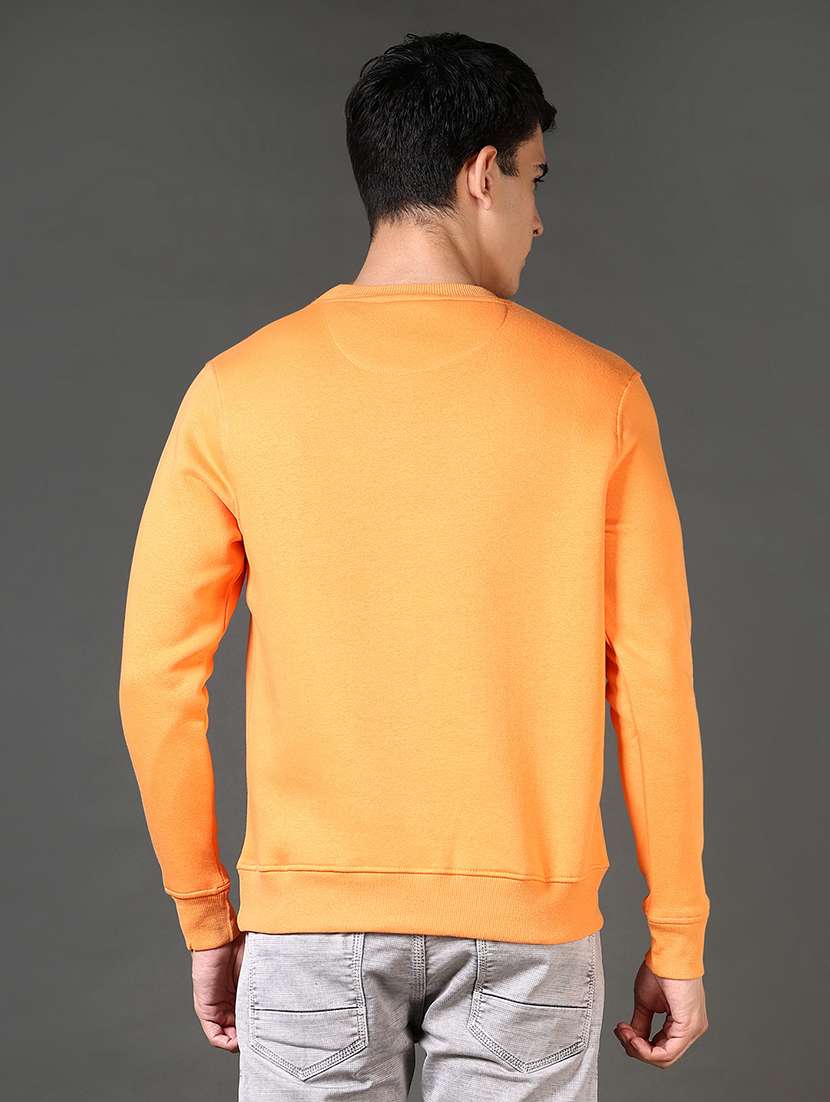men chest print long sleeve sweatshirt - 21659766 -  Standard Image - 3