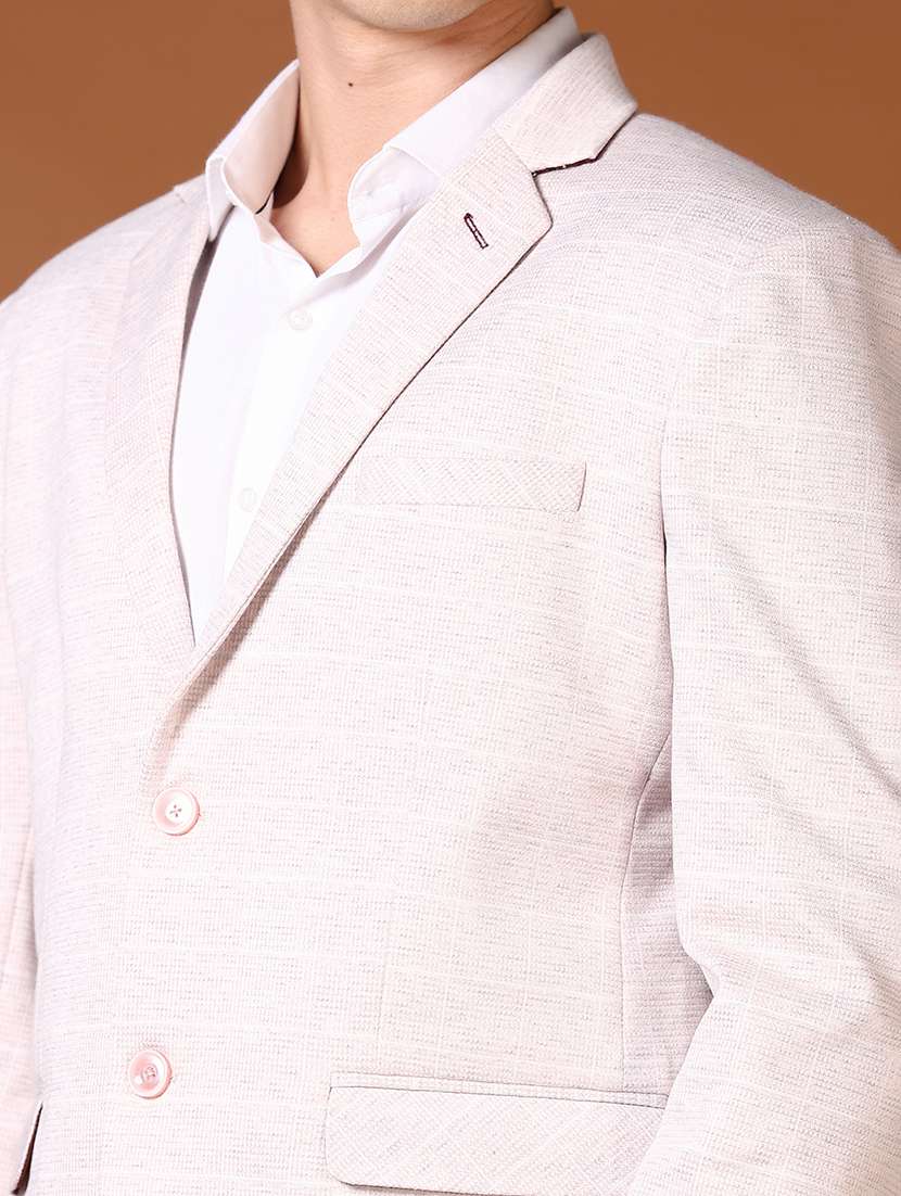 men long sleeve single breasted casual blazer - 21659783 -  Standard Image - 5