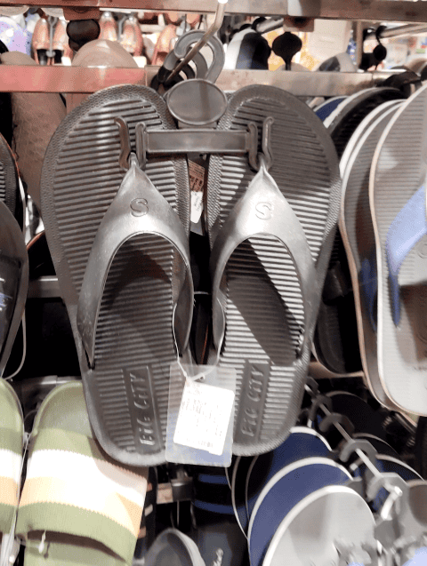 red pu (polyurethane) slippers - 21659788 - Standard Image - 0