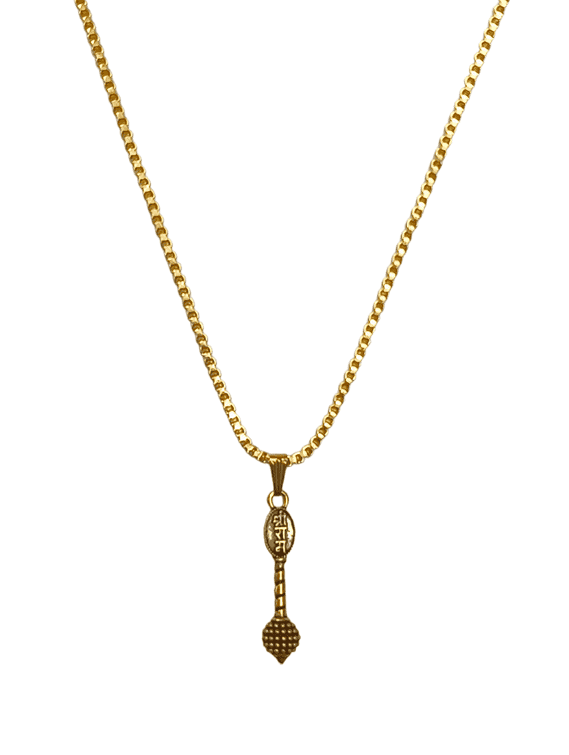 men sacred religious pendant with chain