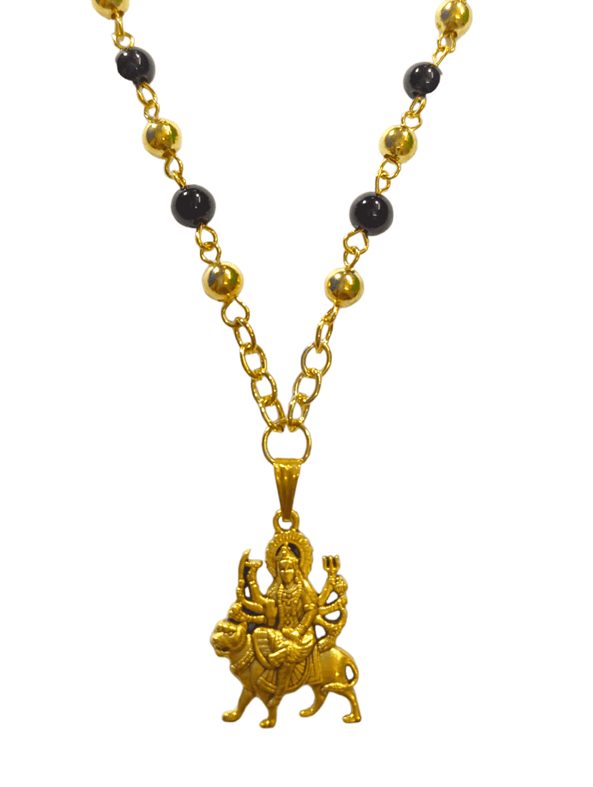 men sacred idol pendant with chain