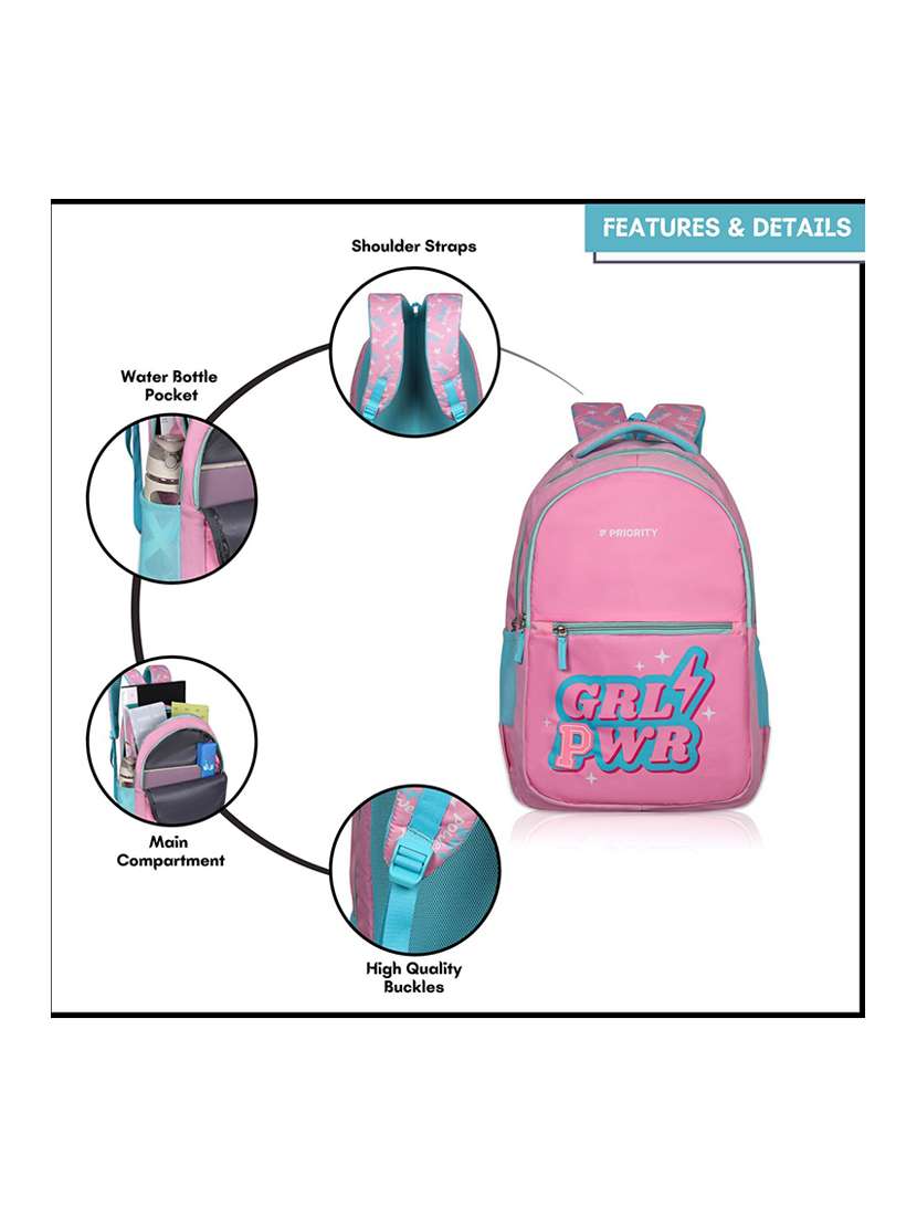 kids printed adjustable straps backpack - 21659867 -  Standard Image - 5