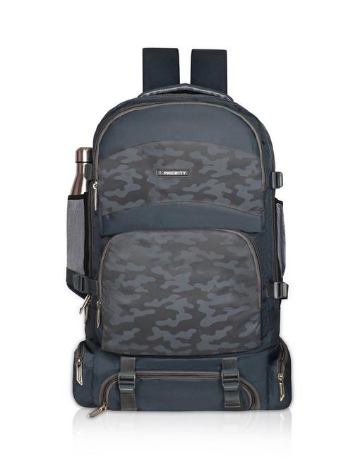 men camouflage printed adjustable strap rucksack - 21659874 - Standard Image - 0