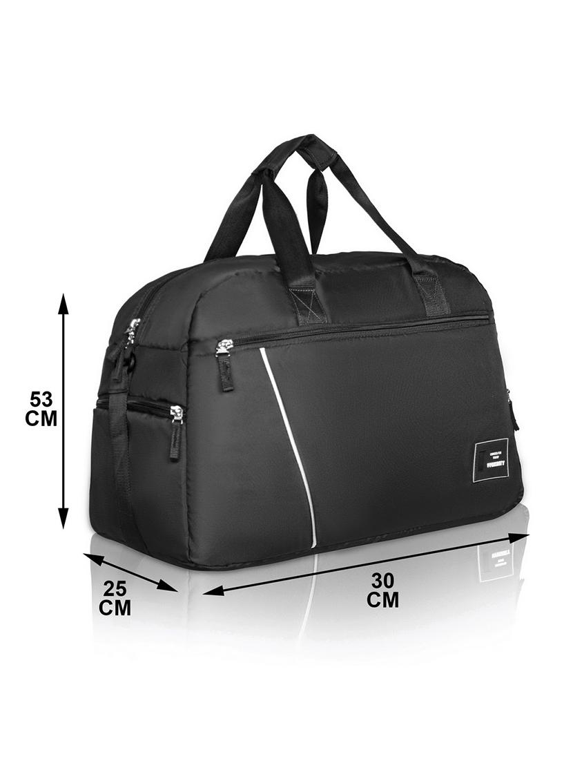 men black polyester dufflebag - 21659896 - Standard Image - 3