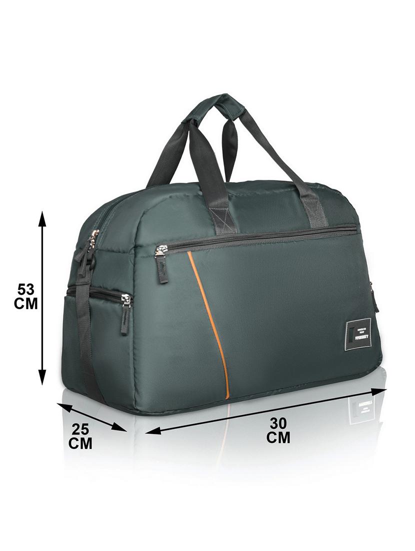 men grey polyester dufflebag - 21659897 - Standard Image - 3