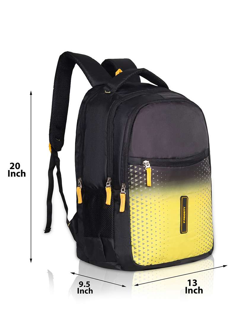 men printed adjustable strap backpack - 21659918 -  Standard Image - 3