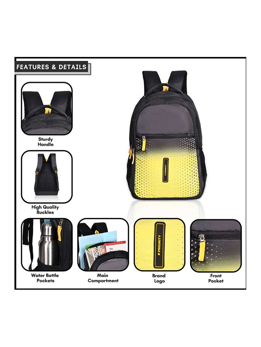 men printed adjustable strap backpack - 21659918 -  Standard Image - 5