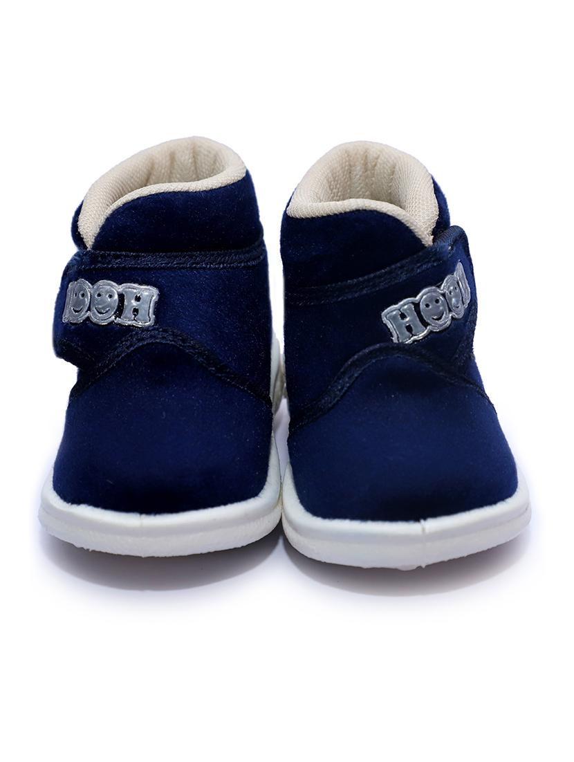unisex solid slip on velcro shoes - 21660122 - Standard Image - 3
