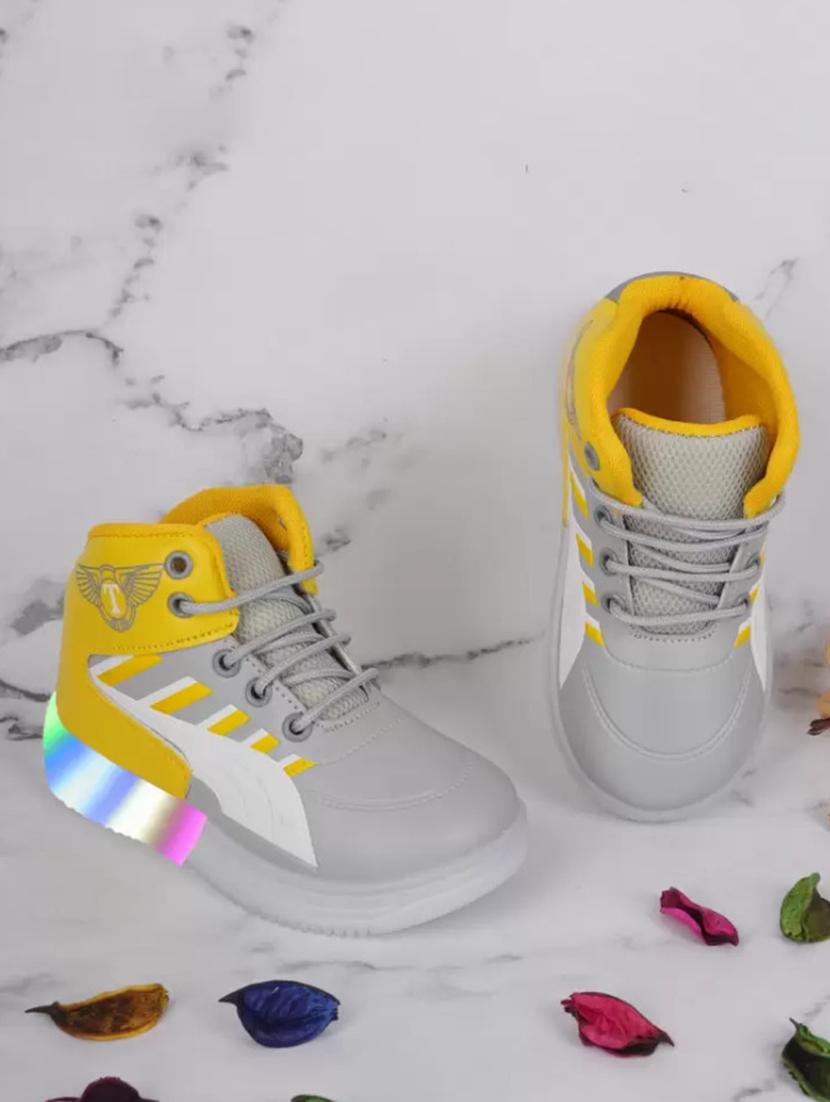 kids color block lace up sports shoes - 21660141 -  Zoom Image - 0