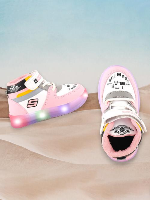 kids color block lace up sports shoes - 21660204 -  Standard Image - 0