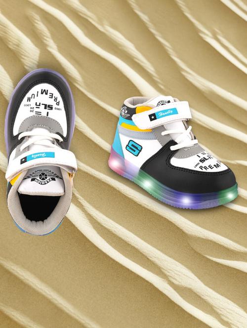 kids color block lace up sports shoes - 21660205 -  Standard Image - 0
