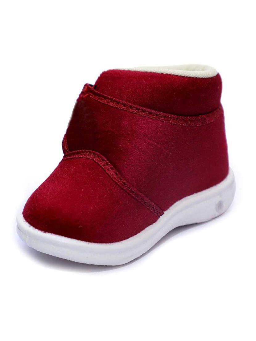unisex solid slip on velcro shoes - 21660206 -  Zoom Image - 0