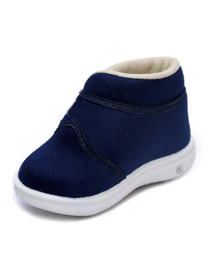 unisex solid slip on velcro shoes - 21660207 - Zoom Image - 0
