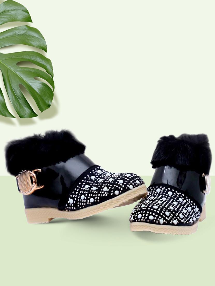 girls embellished ankle-length boots - 21660284 -  Zoom Image - 0