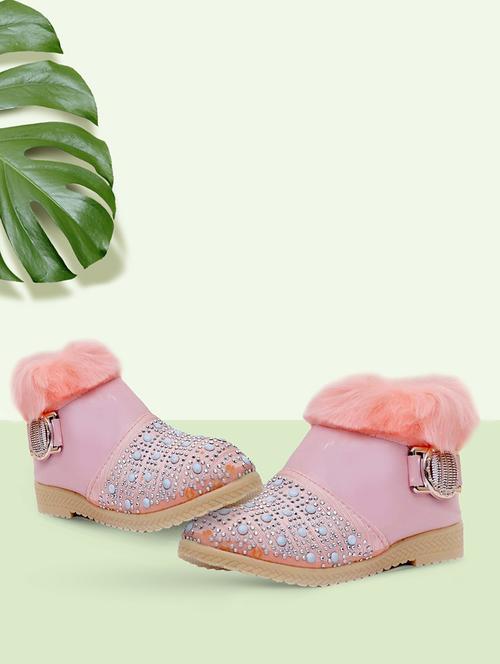girls embellished ankle-length boots - 21660285 - Standard Image - 0