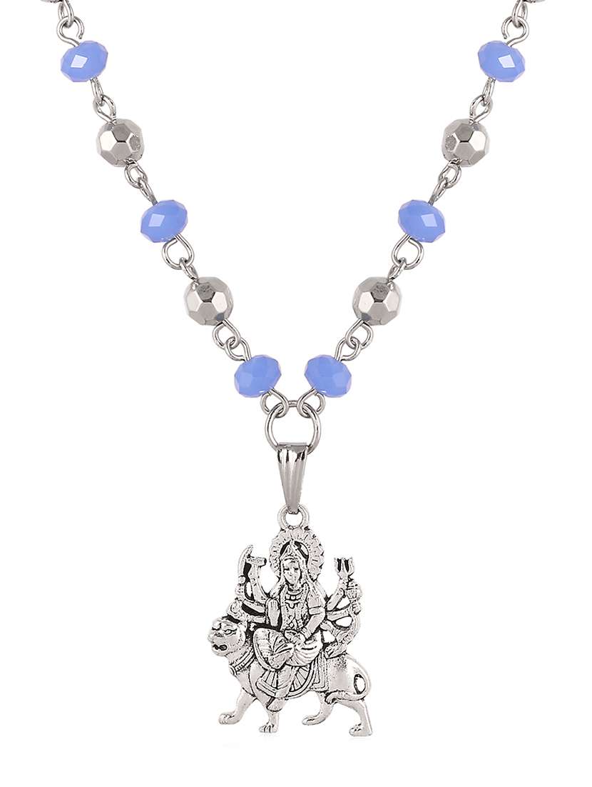 men sacred idol pendant with chain