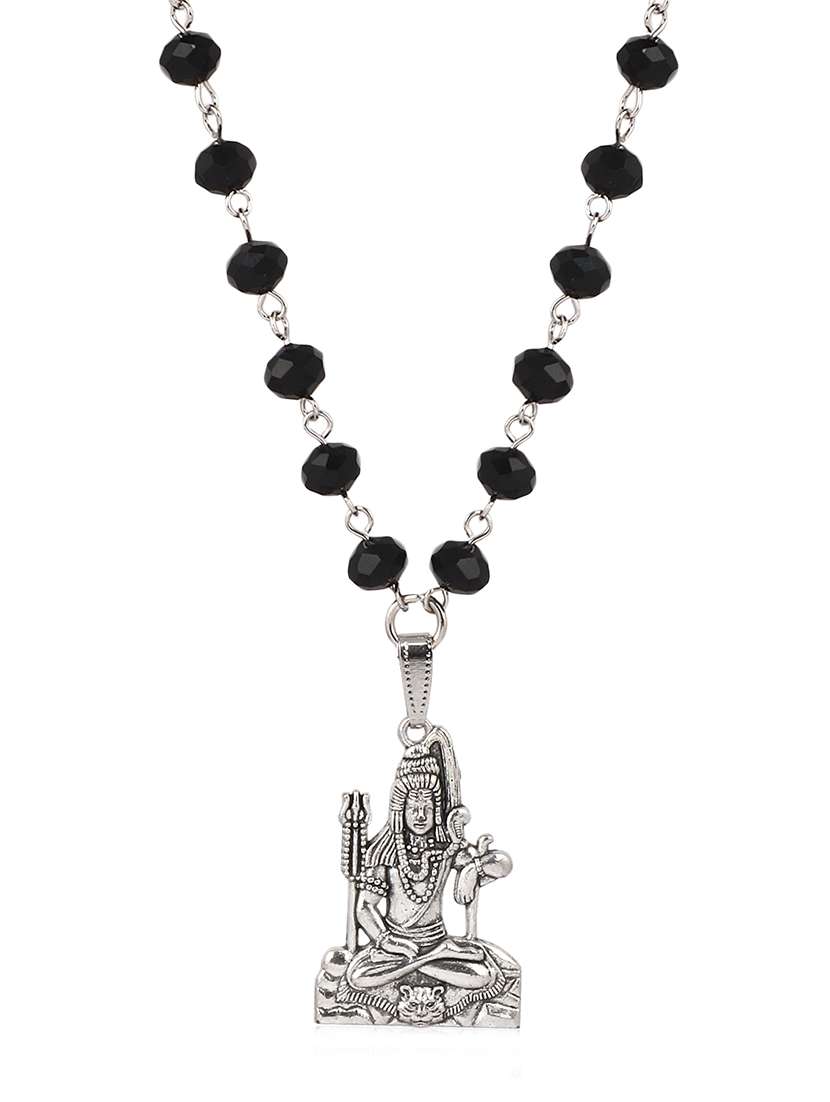 men sacred idol pendant with chain