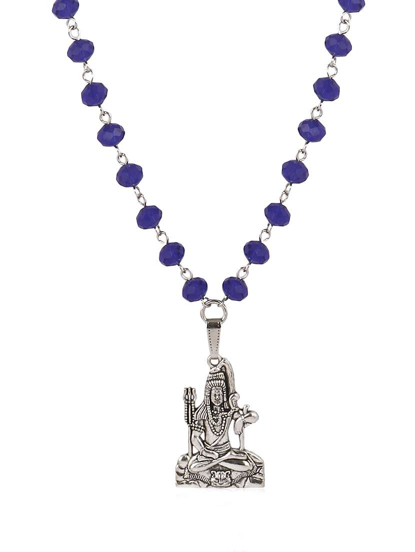 men sacred idol pendant with chain
