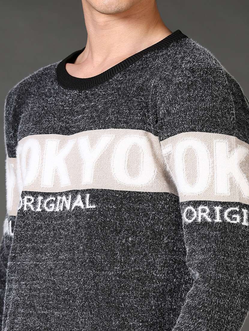 men acylic long sleeve pullover - 21661160 -  Standard Image - 5