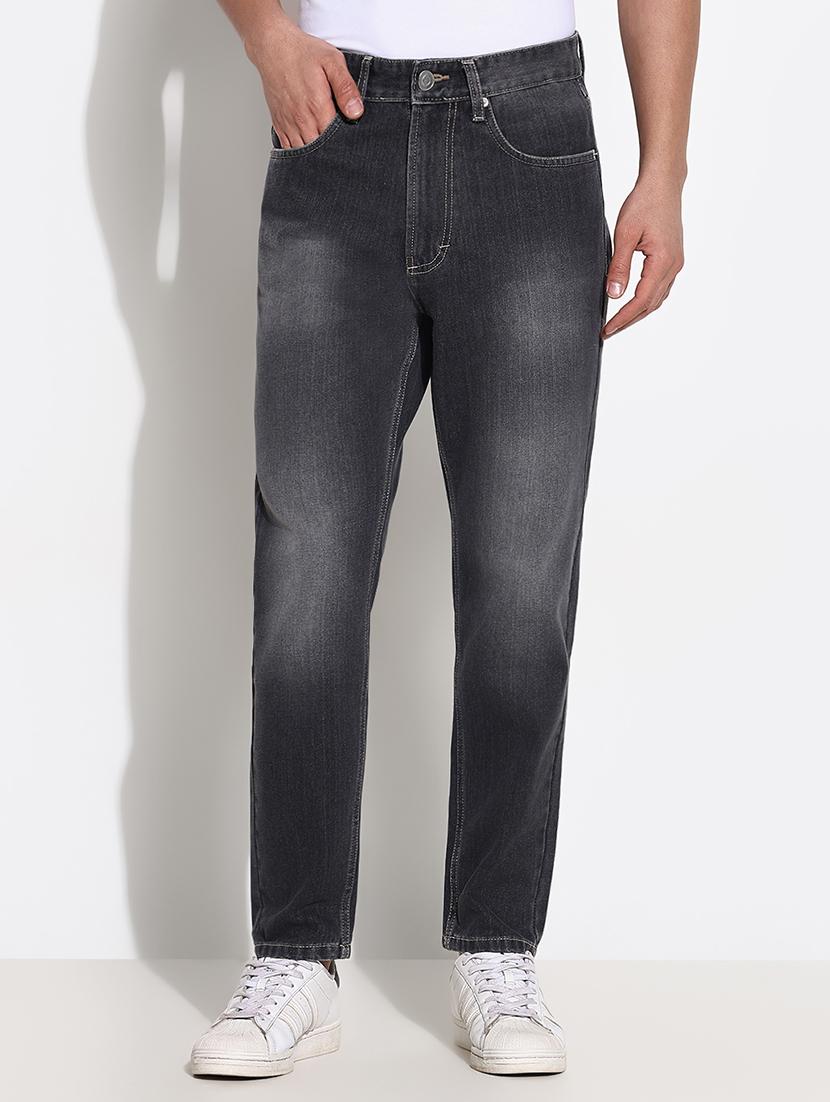 men mid rise slim fit plain denim jean - 21661338 - Zoom Image - 0