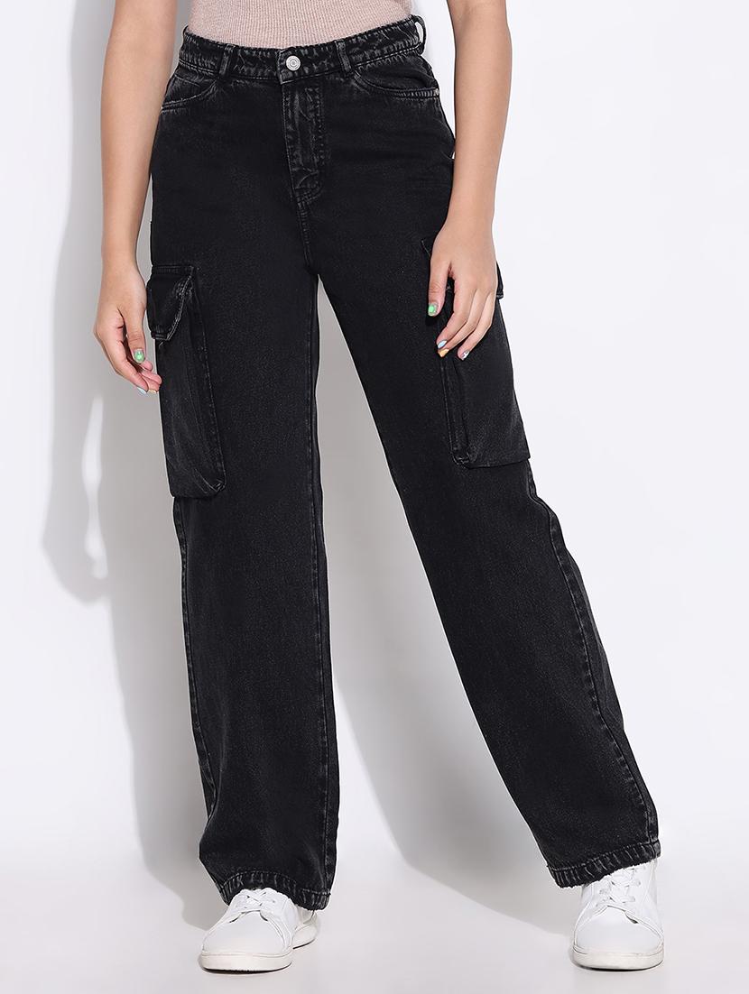 women high rise denim jeans - 21661512 - Zoom Image - 0