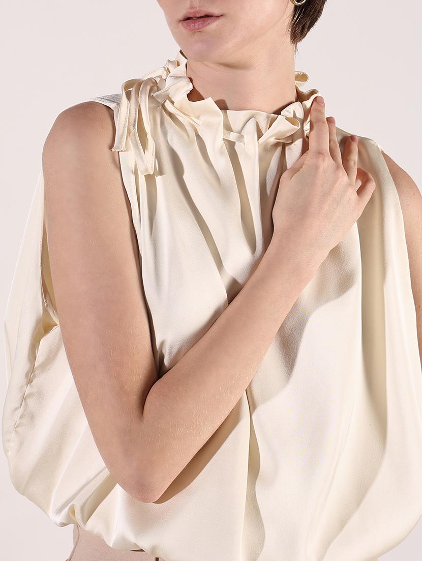 women solid sleeveless regular top - 21661758 - Standard Image - 5