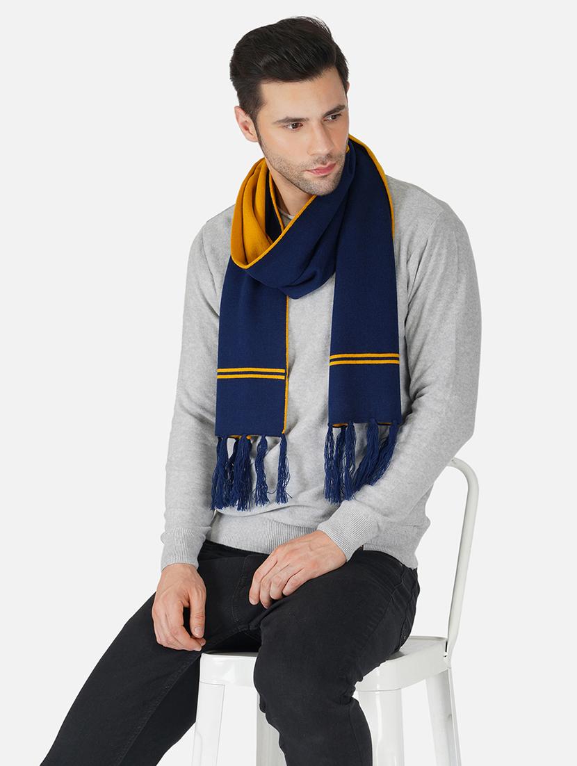 stylish winter knit muffler for men - 21662220 - Standard Image - 3