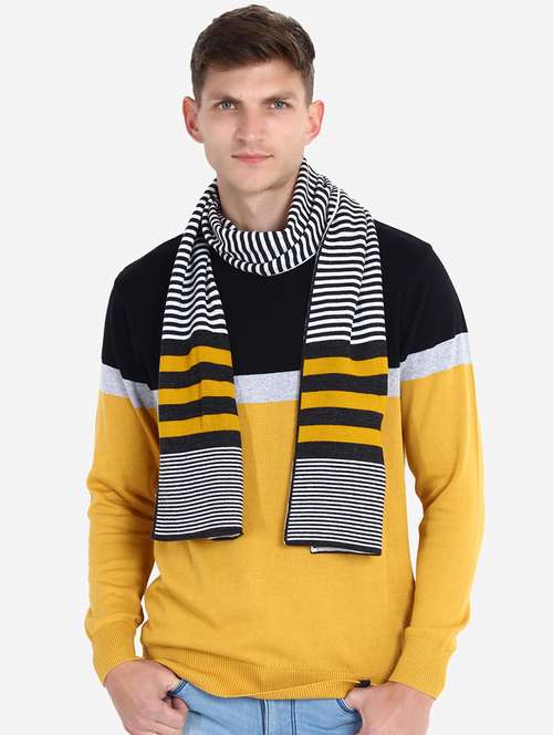 stylish winter knit muffler for men - 21662221 -  Standard Image - 0