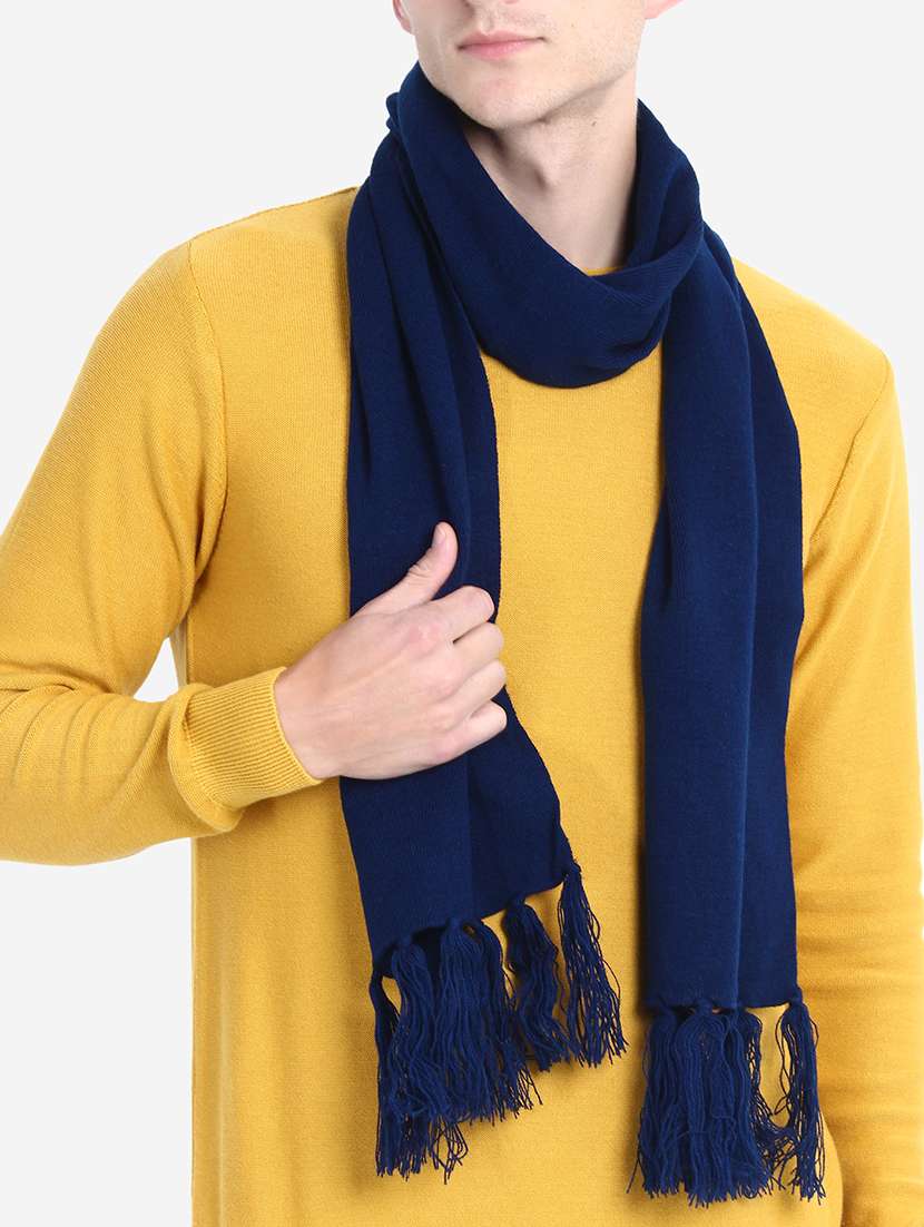stylish winter knit muffler for men - 21662222 -  Standard Image - 5