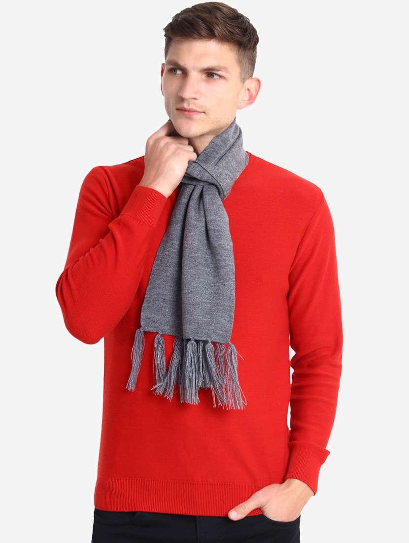 stylish winter knit muffler for men - 21662223 -  Standard Image - 3