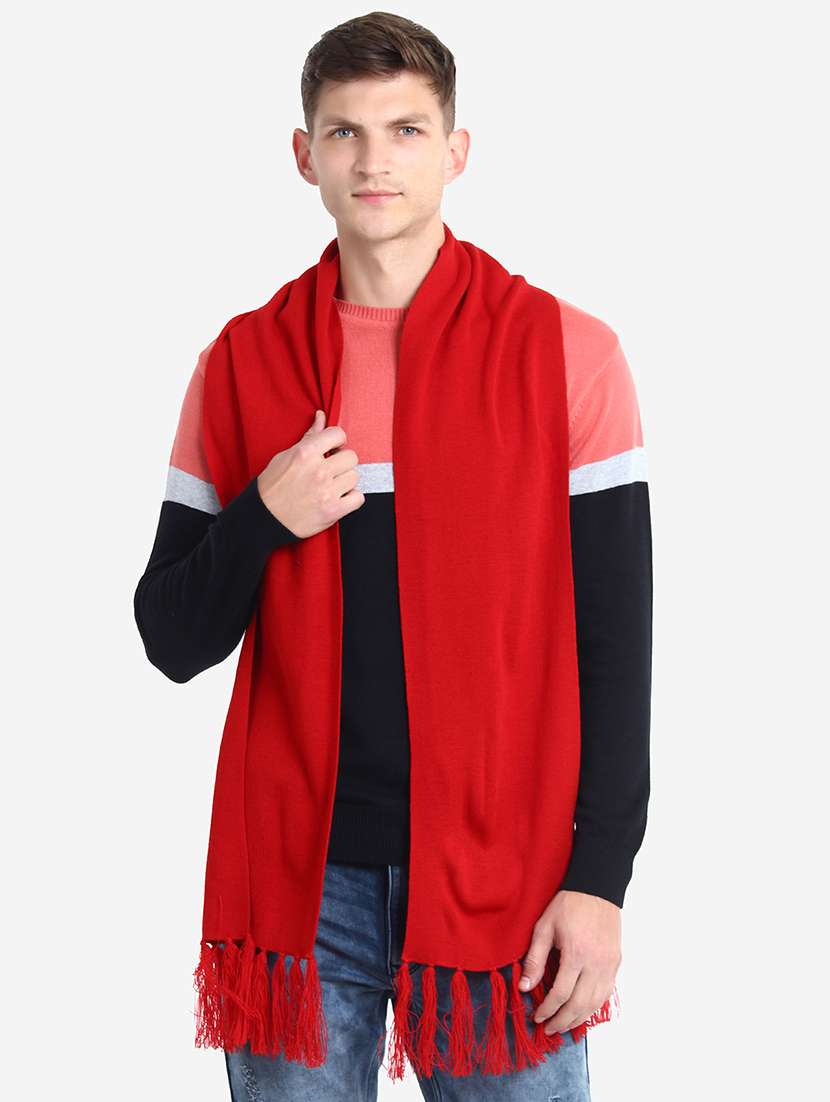 stylish winter knit muffler for men - 21662224 - Zoom Image - 0