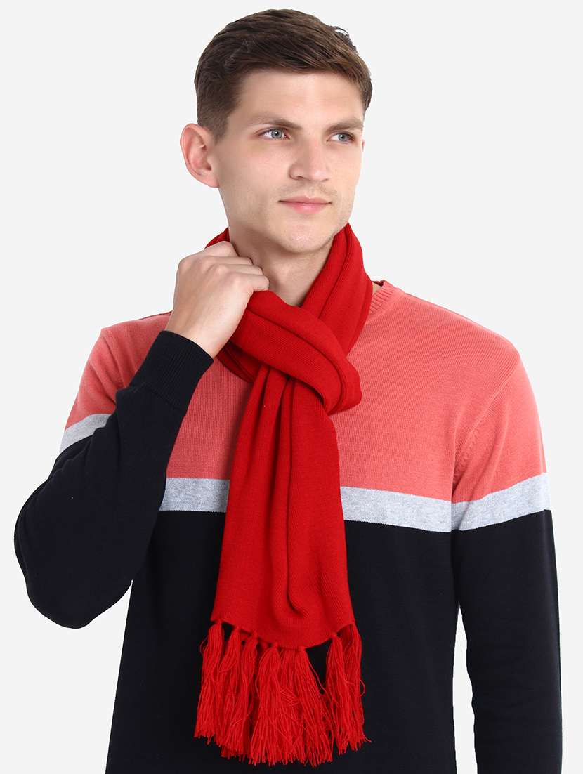 stylish winter knit muffler for men - 21662224 - Standard Image - 3