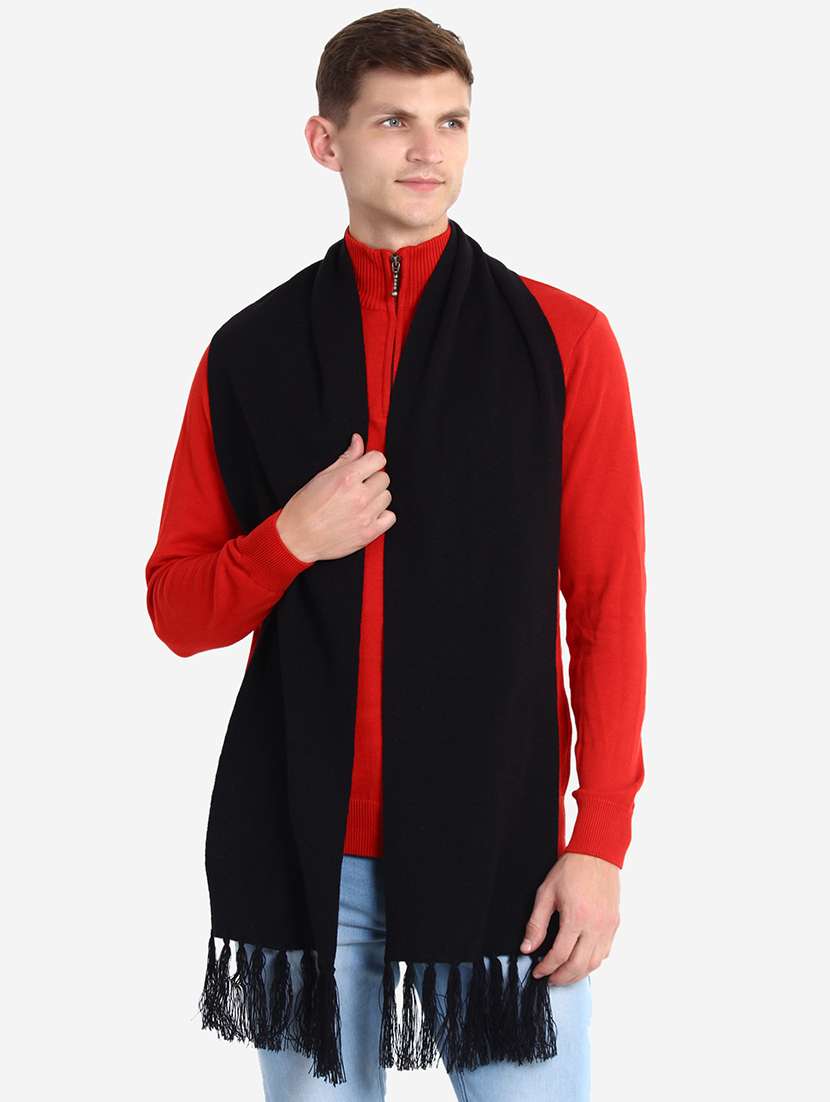 stylish winter knit muffler for men